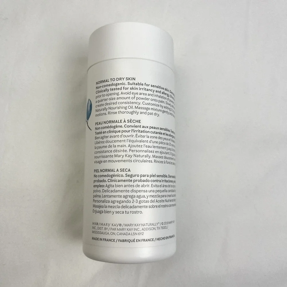 Mary Kay Naturally‎ Exfoliating Powder 2.64 oz Full Size New Sealed Cleanser